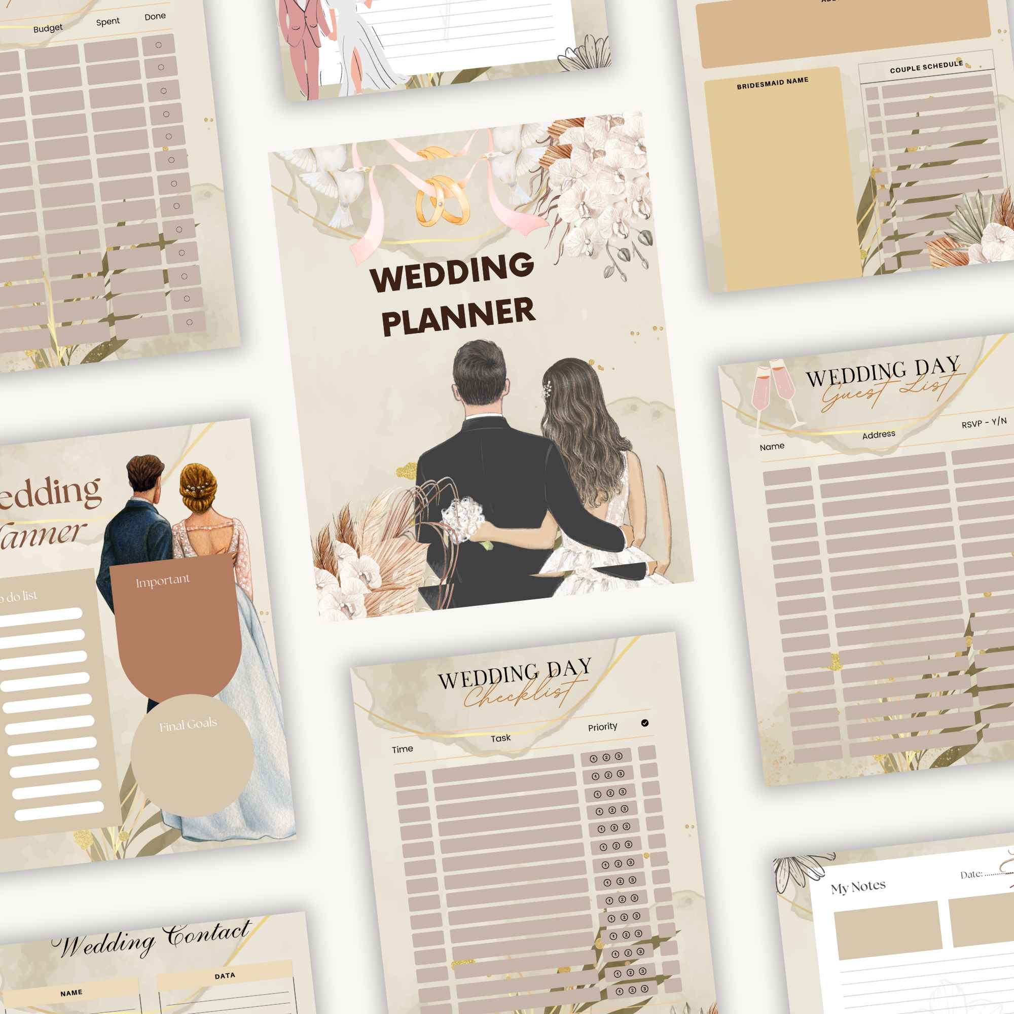 Wedding Planner Printable